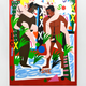 Pool Party at Rockingham #2, 2016, by Nina Chanel Abney; acrylic and spray paint on canvas, 84 by 60 inches
Courtesy of the artist and Jack Shainman Gallery, New York
